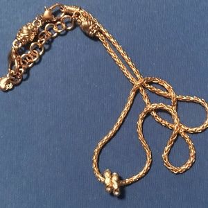 Brighton Gold Necklace With Two Spacers